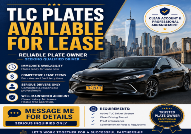 TLC Car Market - Private Owner Plate Lease